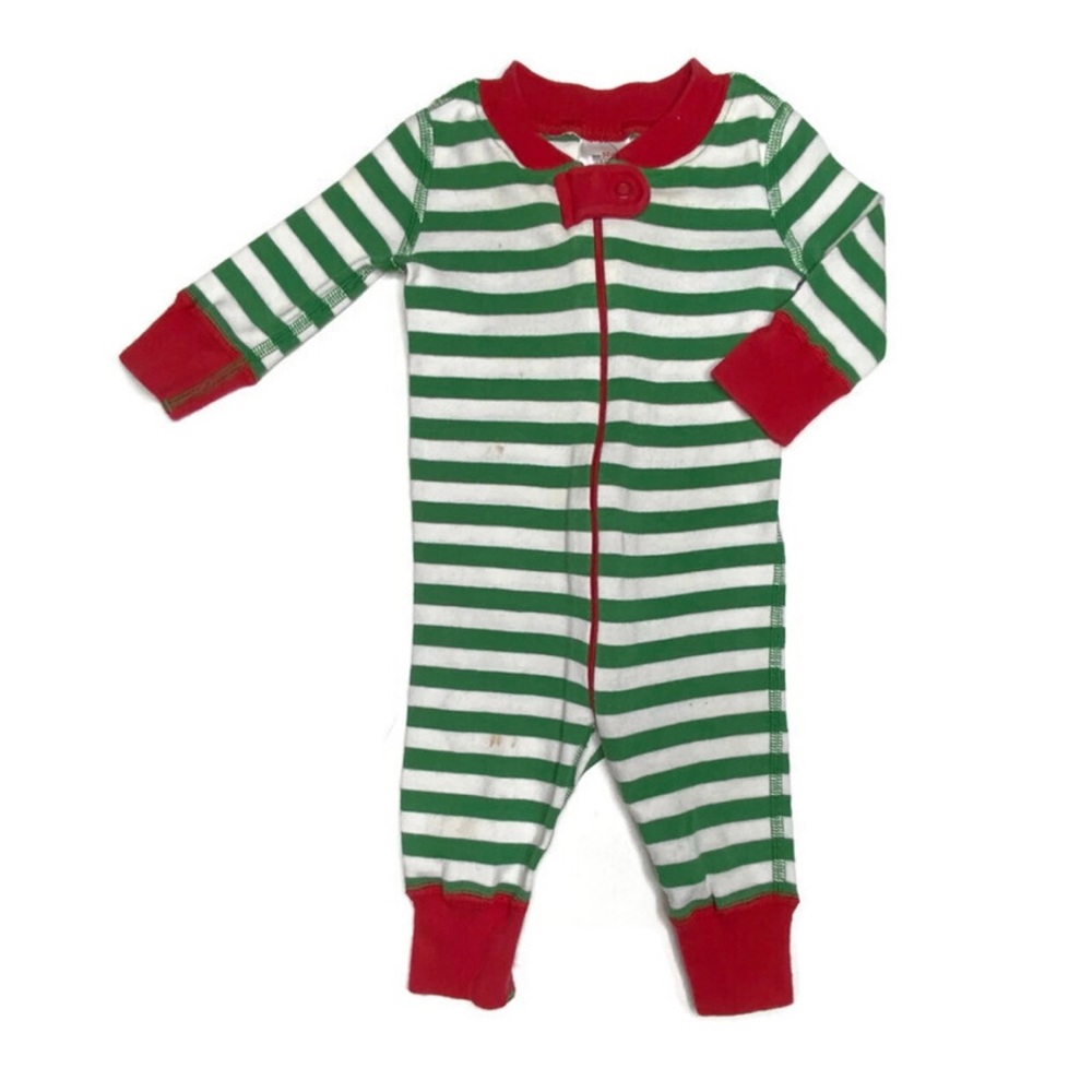 Hanna Andersson Christmas Striped Pajamas‎